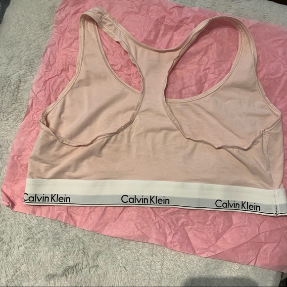 Calvin Klein Modern Cotton Unlined Plus Size Bralette - Picture 2 of 5